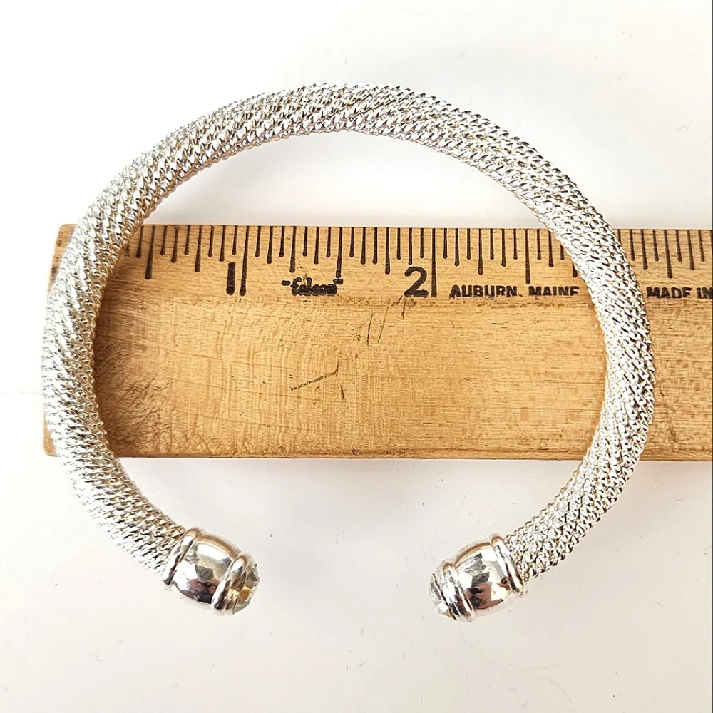 Twisted Mesh Bangle